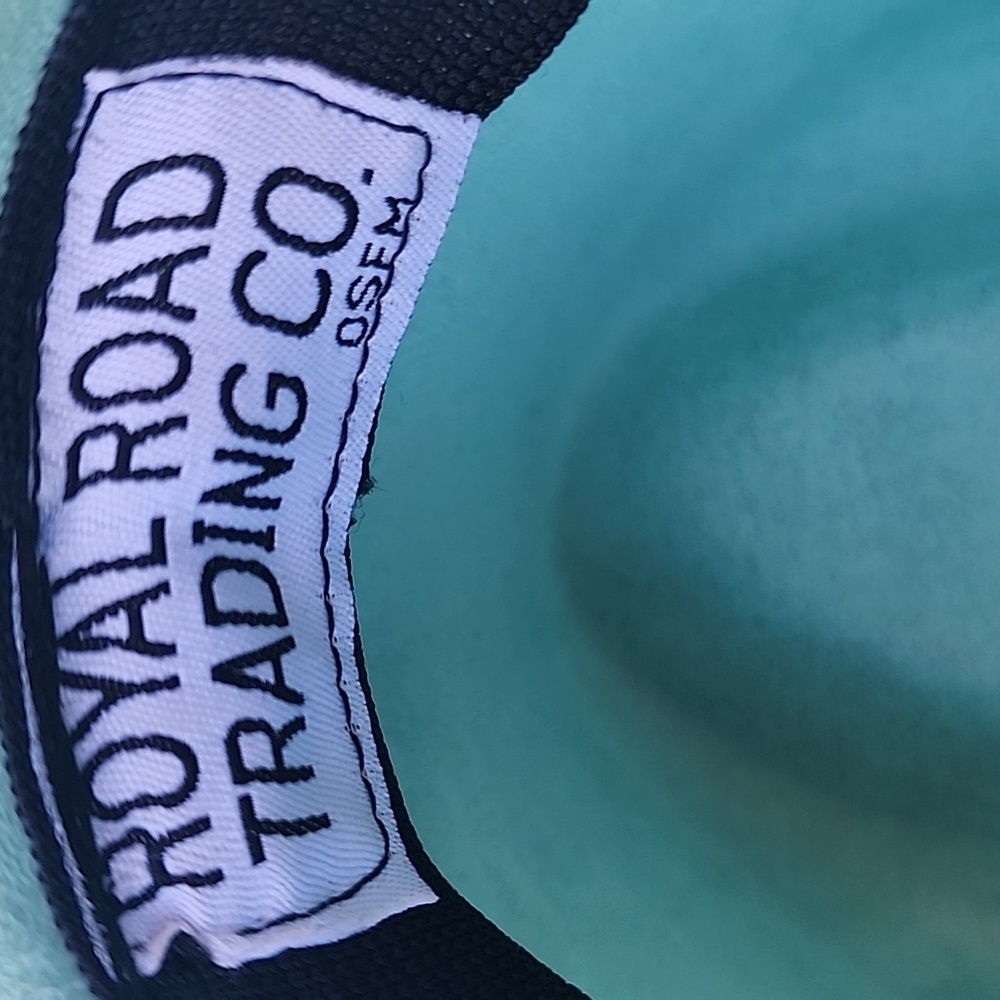 Royal Road Trading Company Teal Wide-Brim Suede Hat - Picture 6 of 7